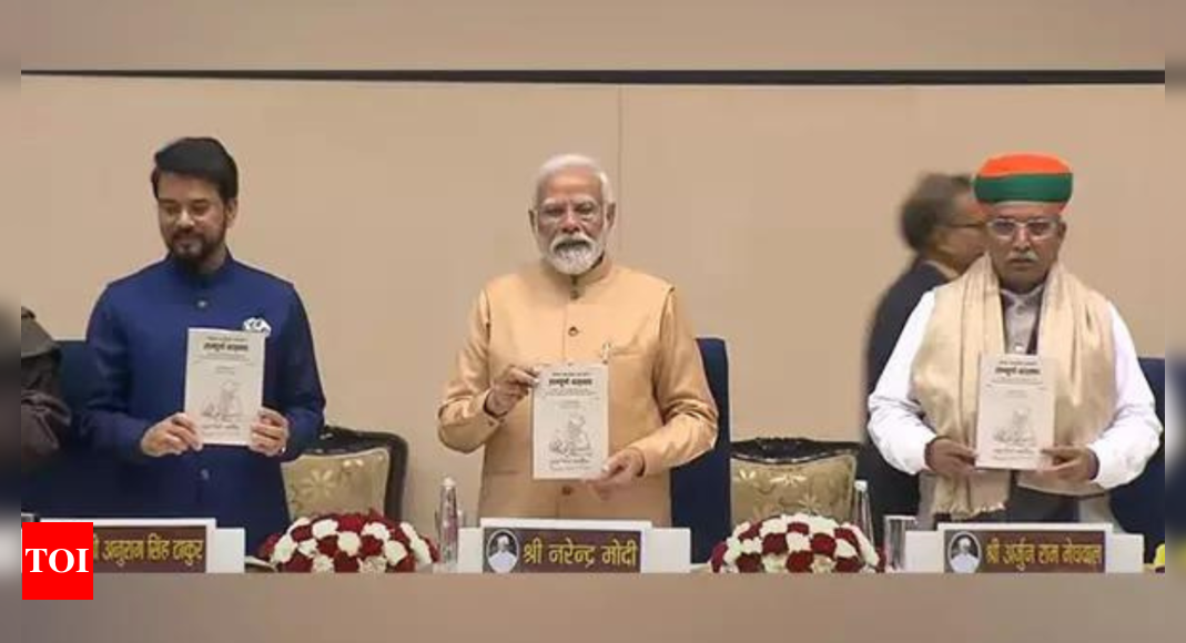 PM Modi Releases Book on Collected Works of Madan Mohan Malaviya