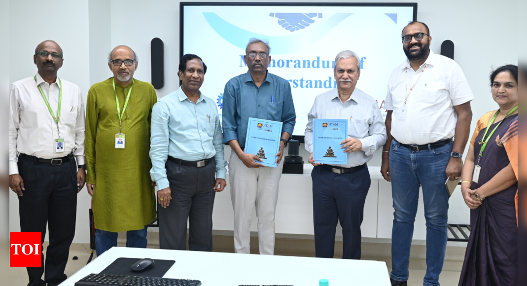 GITAM Deemed to be University Signs MoU with National Institute of Oceanography for Collaborative Research