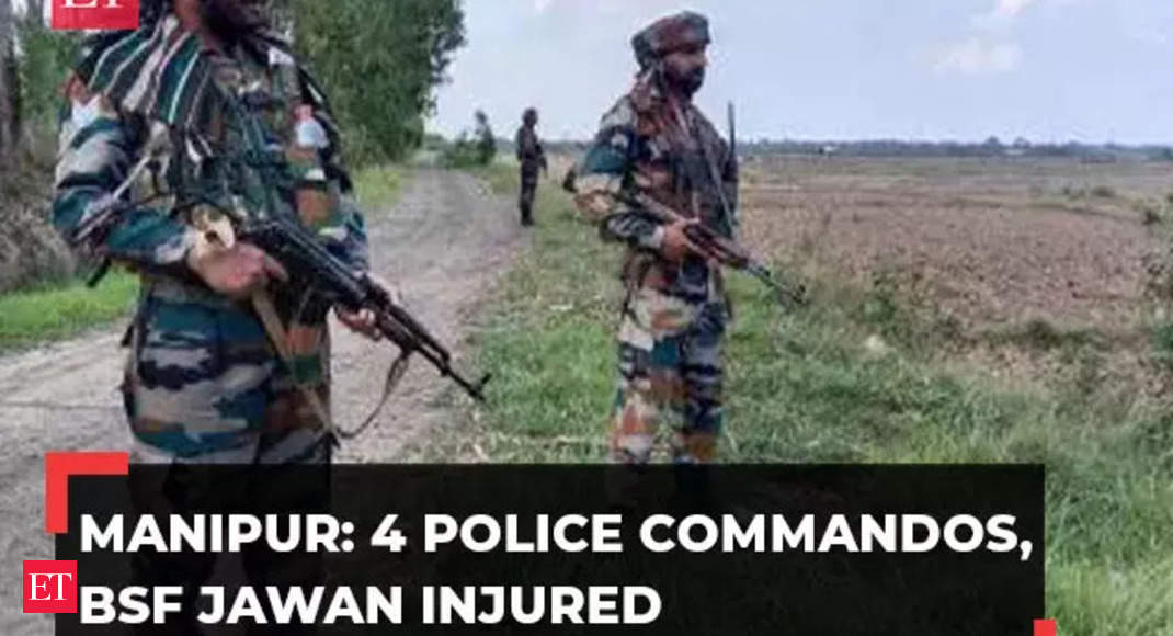 Manipur violence: 4 police commandos, 1 BSF jawan injured