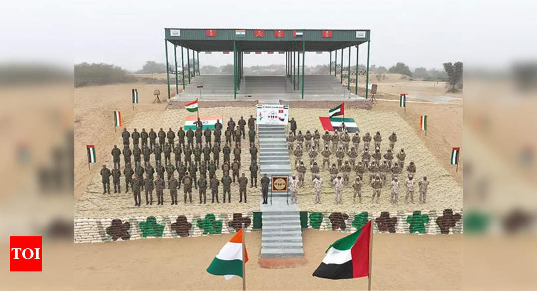 India-UAE Joint Military Exercise ‘Desert Cyclone’ Commences in Rajasthan