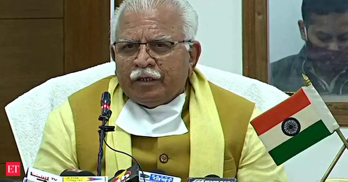 Haryana CM to Provide Employment to 60,000 Youths from Low-Income Families