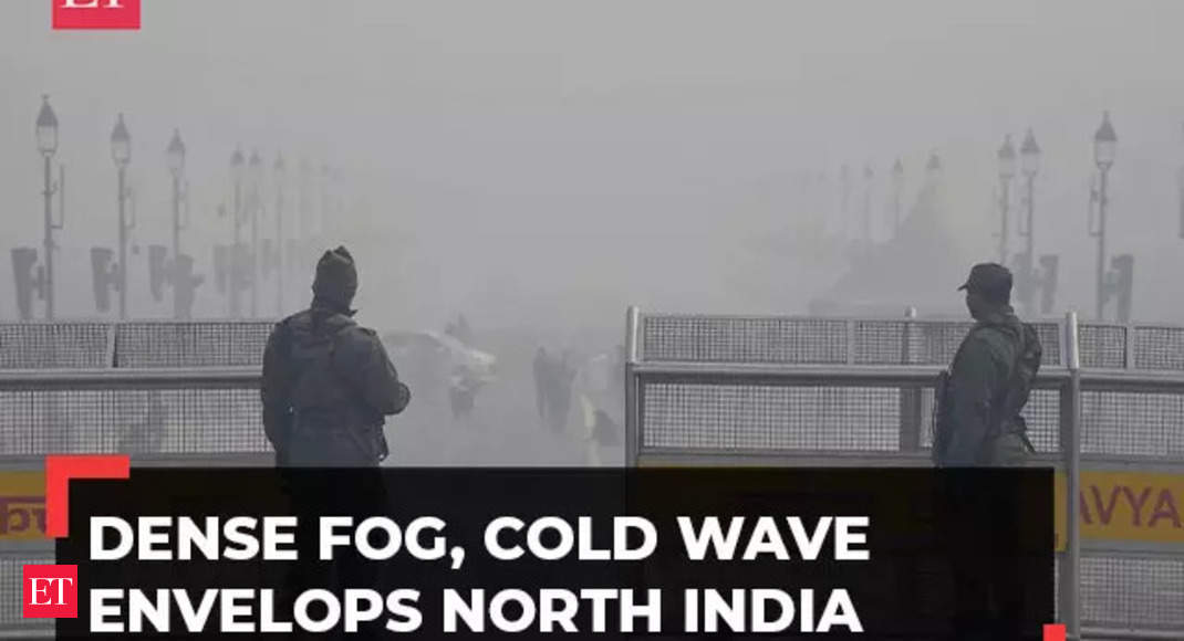 Cold Wave Continues in North India; Zero Visibility in Delhi Due to Thick Fog