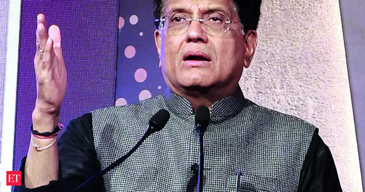 India Ready to Grow into a $35-Trillion Economy in 24 Years, Says Piyush Goyal