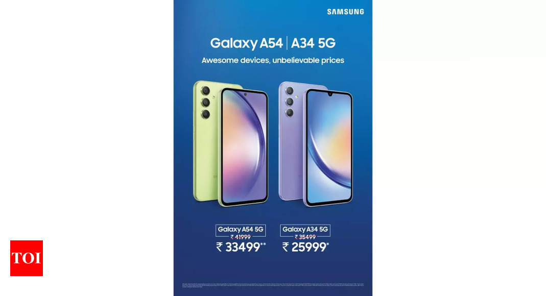 Samsung Galaxy A54 and Galaxy A34 Available at Discounted Price: Details Inside