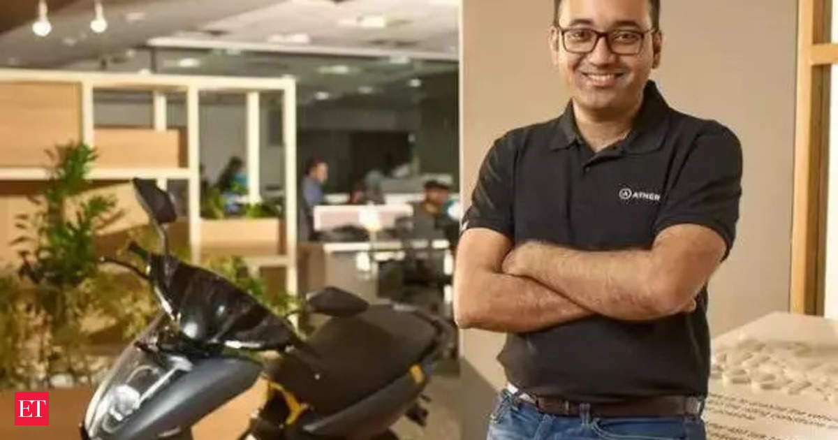 Ather Energy CEO Raises Concerns About Withdrawal of Electric Two-Wheeler Incentives