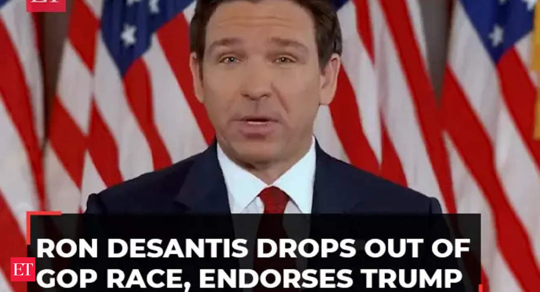 Ron DeSantis drops out of GOP’s presidential candidate race, endorses Trump