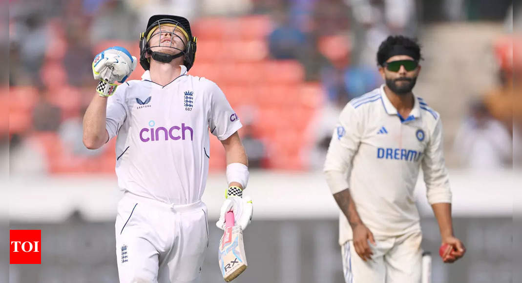 Ton-up Ollie Pope takes England out of deep trouble on day 3 against India