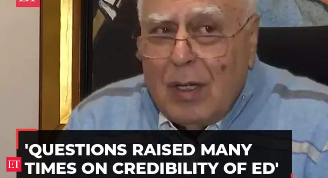 BJP has one goal: Target opposition and oust them from power, says Kapil Sibal on credibility of ED