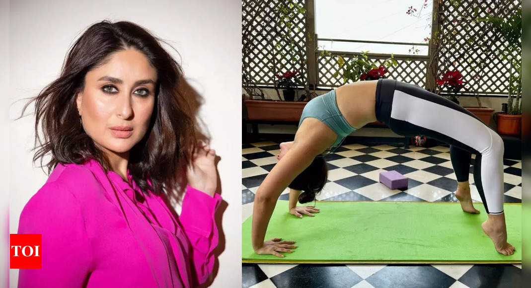 Kareena Kapoor Khan Serves Tuesday Fitness Goals as She Does Chakrasana Like a Cakewalk