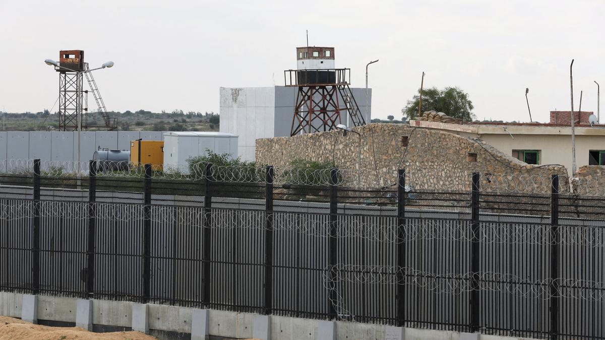 Egypt Building Wall Near Gaza Strip Border in Preparation for Potential Israeli Offensive on Rafah