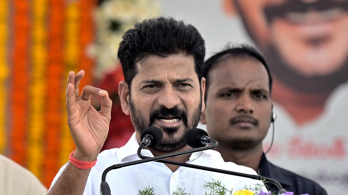 Telangana CM A. Revanth Reddy and TPCC Chief Bhatti Vikramarka meet AICC General Secretary K. C. Venugopal to discuss LS poll strategy