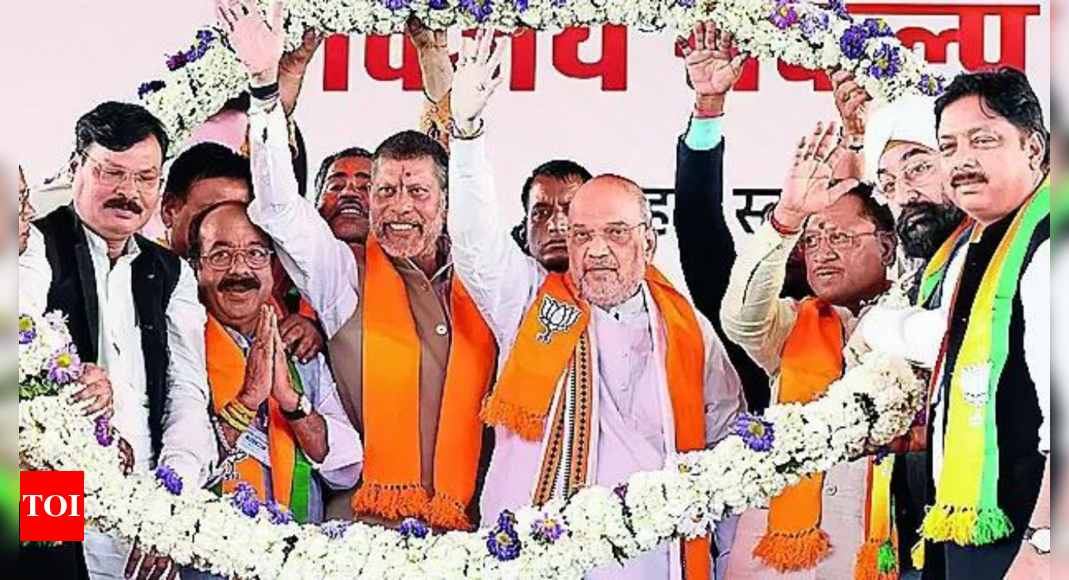 30% of Modi’s Guarantees Fulfilled in Chhattisgarh in 3 Months: Amit Shah