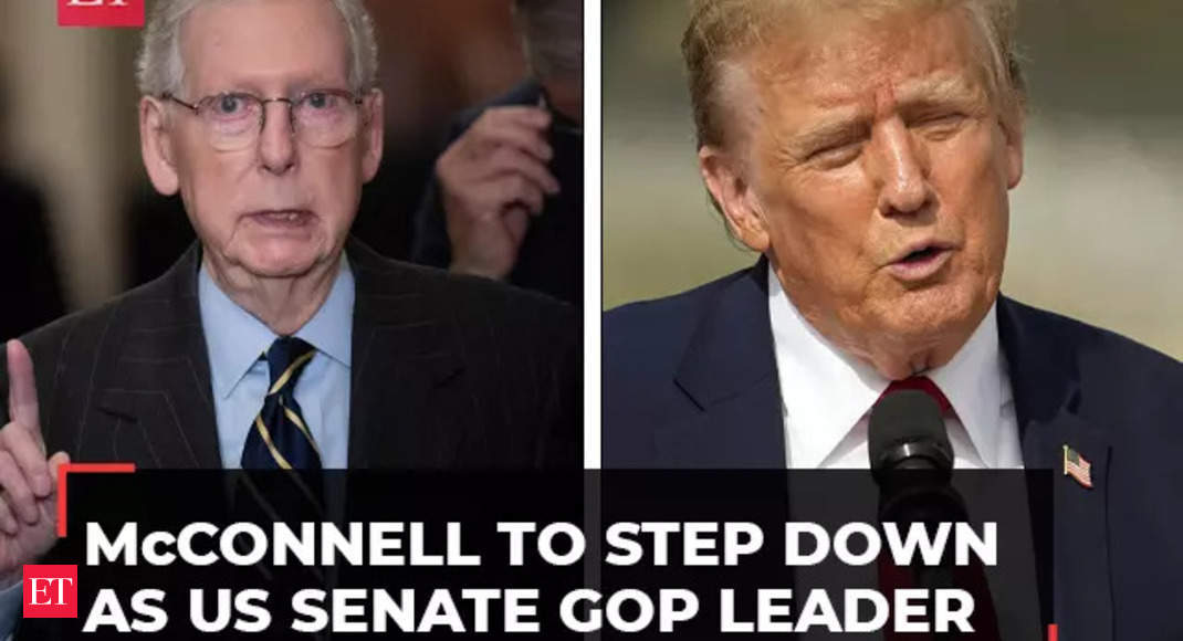 Mitch McConnell to Step Down as US Senate GOP Leader, Former President Donald Trump Reacts