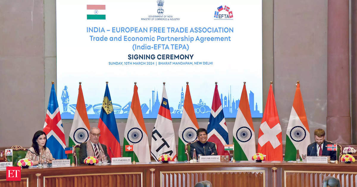 How India-EFTA trade pact will benefit Indians