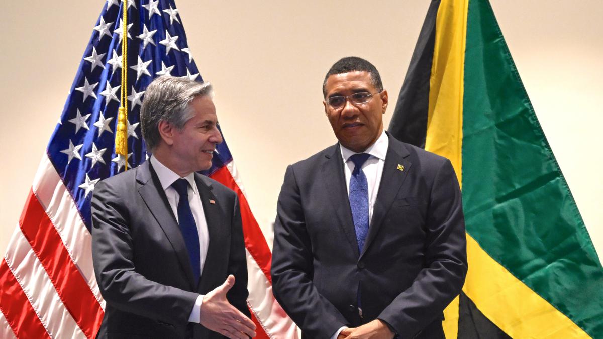 Blinken and Caribbean Leaders Meet in Jamaica to Discuss How Best to Quell Haiti’s Violent Crisis