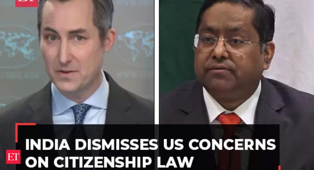 India dismisses US concerns on Citizenship Amendment Act (CAA), lectures those with a limited understanding