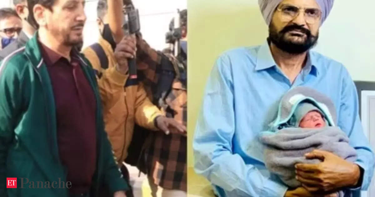 Gurdas Maan Visits Sidhu Moosewala’s Parents, Hails Birth of Baby Boy