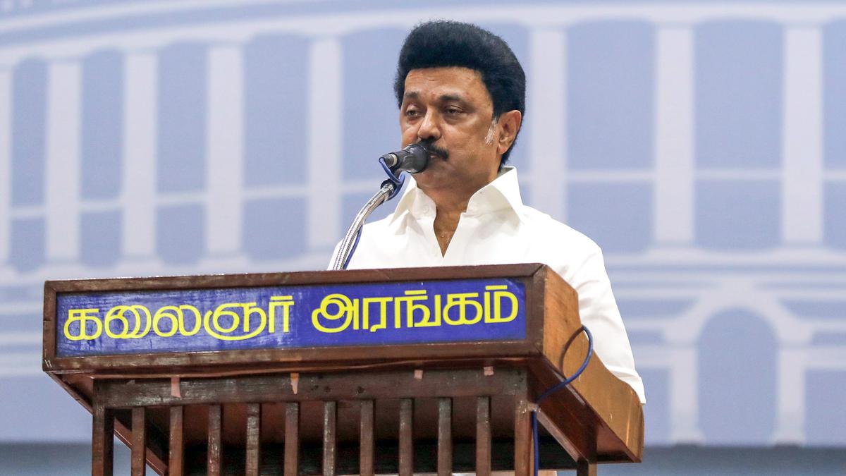 DMK President Stalin calls political opponents enemies of India and its Constitution