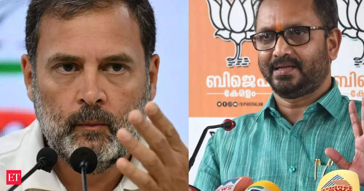 Battle for Wayanad: It’s K Surendran vs Rahul Gandhi