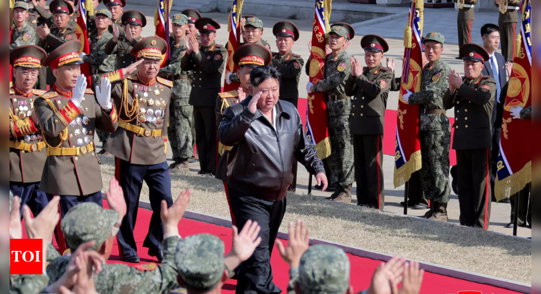 North Korean Leader Kim Inspects Seoul Tank Unit