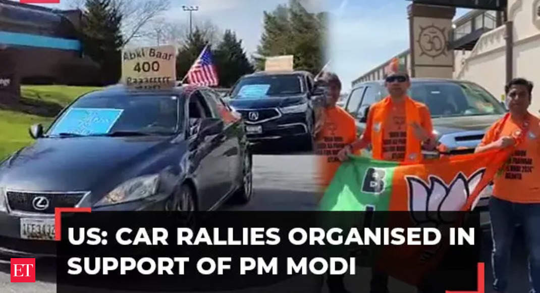 Sikh Americans Organize Car Rallies in Support of PM Narendra Modi