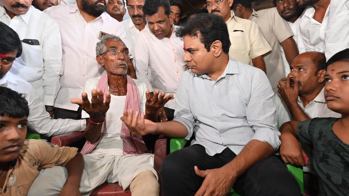 Prevailing Drought Conditions are Man-Made: K.T. Rama Rao