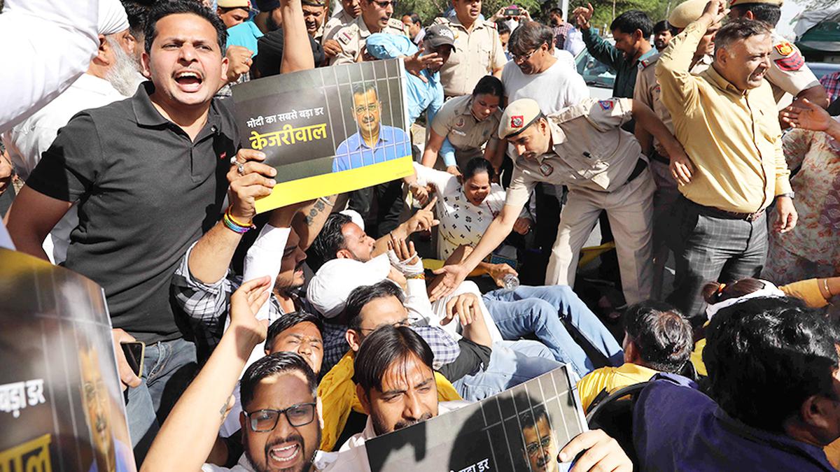 Police detain AAP supporters outside Tihar Jail, Sri Lankan media criticizes Modi’s remarks on Katchatheevu, and more