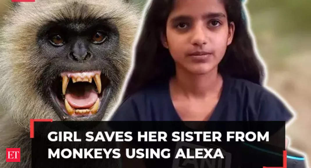 UP Girl Narrates How She Saved Her Sister and Herself from Monkeys by Using Alexa