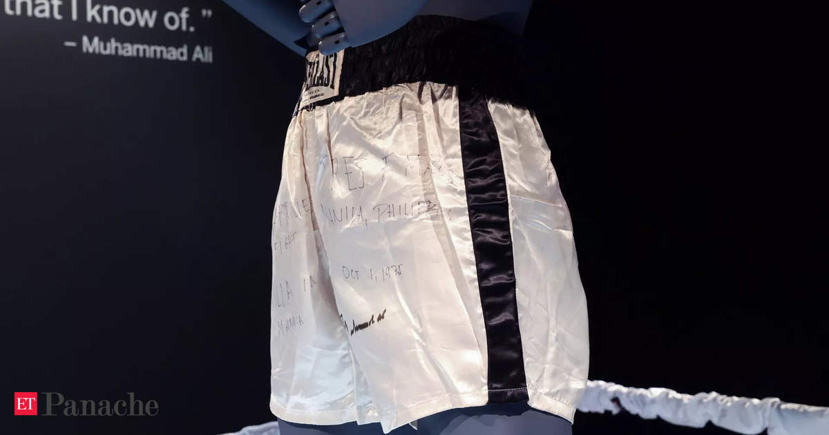 Muhammad Ali’s ‘Thrilla in Manila’ Shorts Up for Auction at Sotheby’s