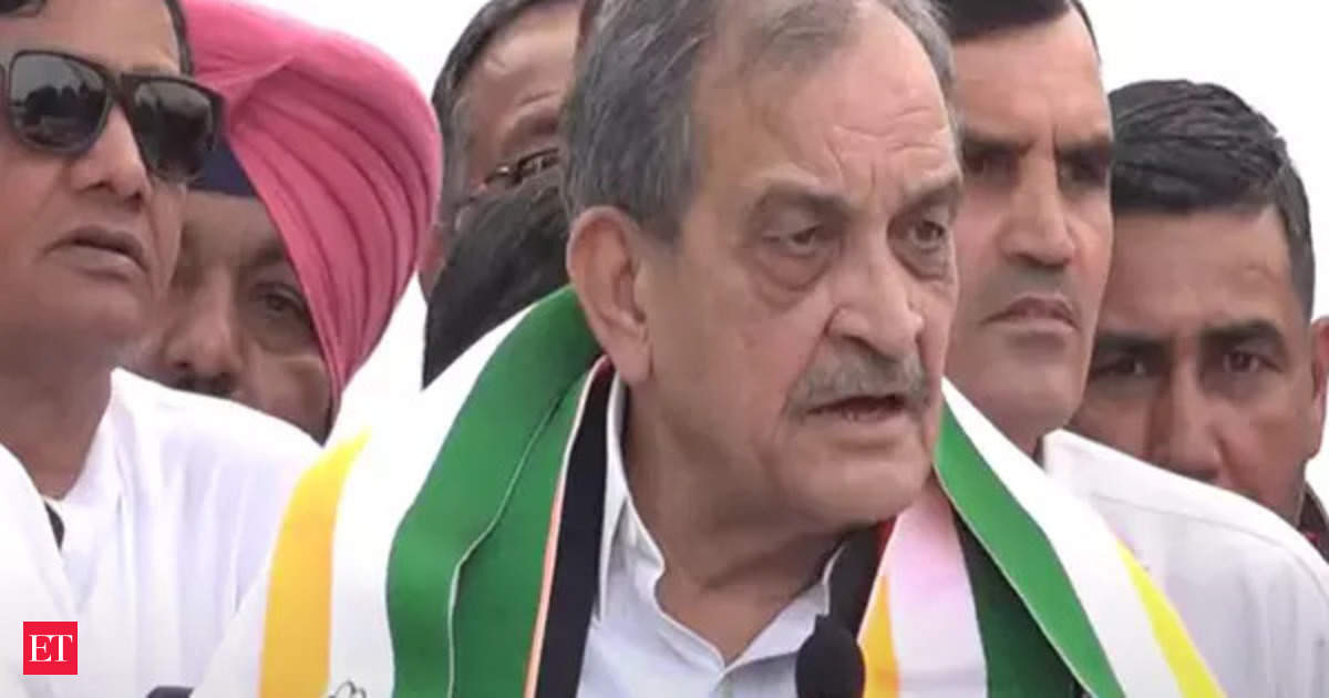 Former Union minister Birender Singh, wife join Congress