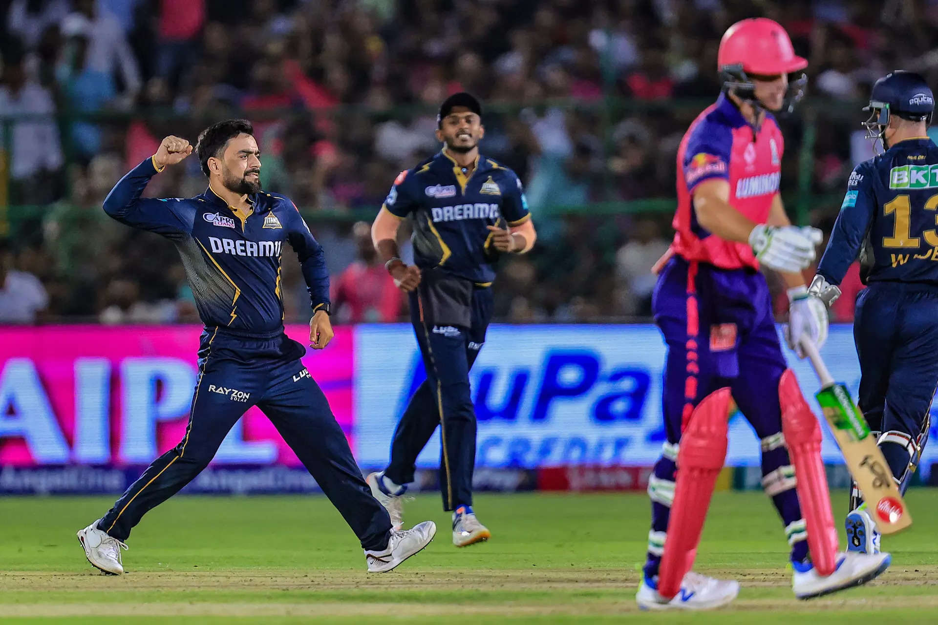 Rajasthan Royals Score 196/3 against Gujarat Titans in IPL 2024