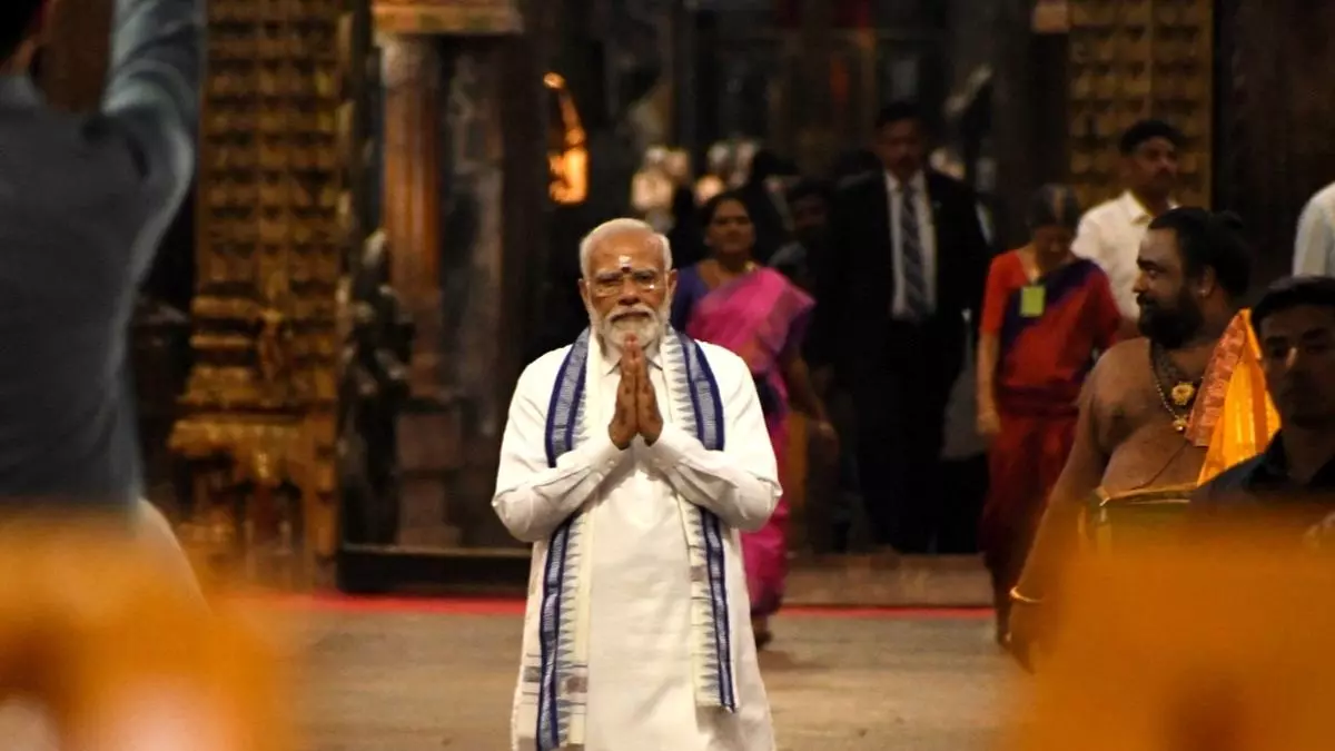 Modi’s Visit to Temple City: Impact on BJP and DMK-led Alliance