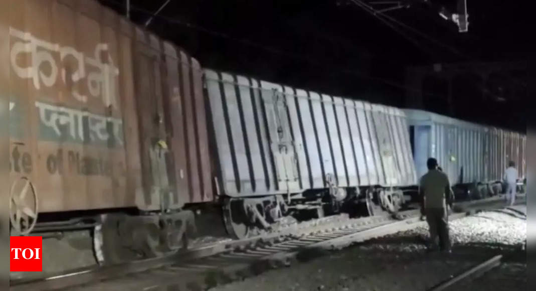 Four bogies of goods train derailed at Ayodhya Dham Junction railway station