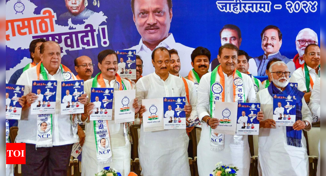 NCP Releases Manifesto Supporting Demand for Caste-Based Census in Lok Sabha Polls