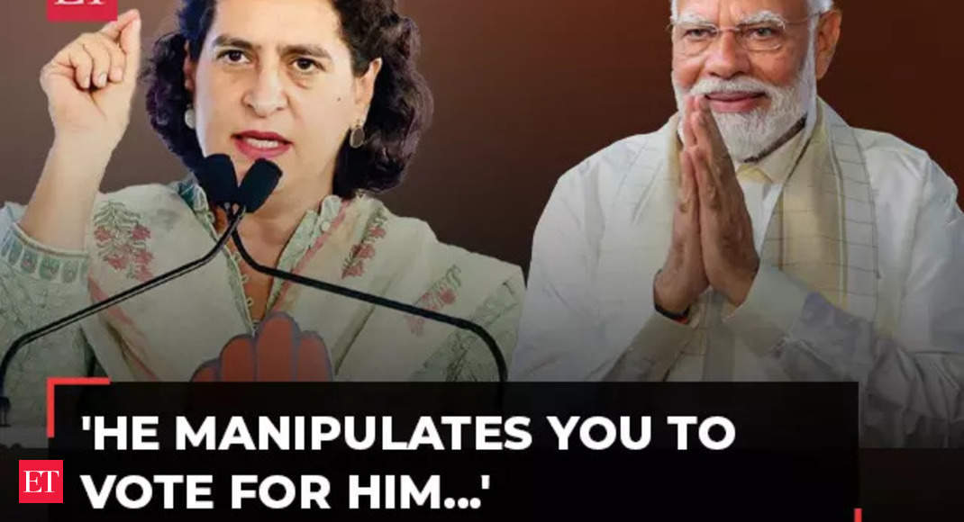 Priyanka Gandhi Vadra lashes out at PM Modi in Wayanad constituency