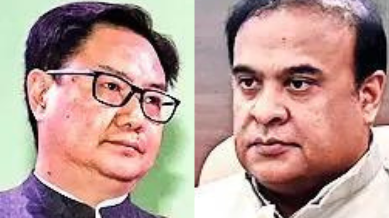 Kiren Rijiju Clarifies Statement on Chakma-Hajong Refugees, Assam CM Denies Talks