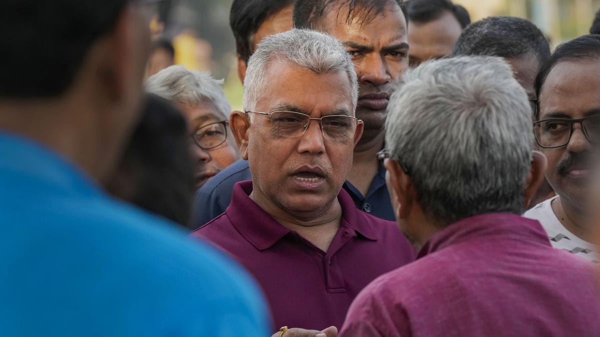 BJP’s Dilip Ghosh Faces Crucial Battle for Political Survival in Bardhaman-Durgapur Seat