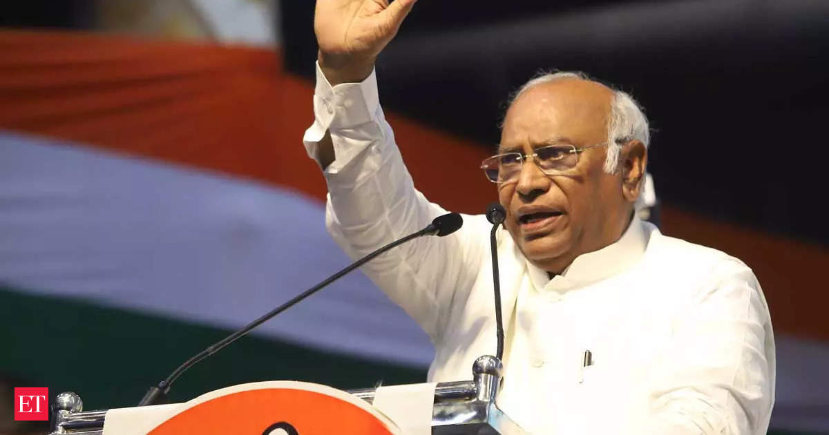 Mallikarjun Kharge urges people to unite to save Constitution and democracy