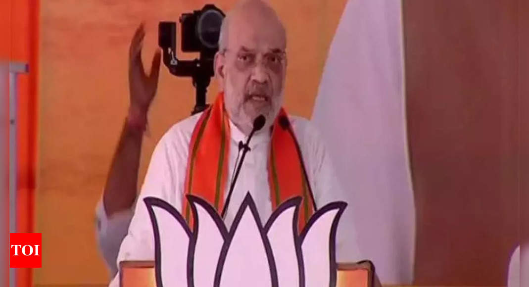 Both Congress and TRS are Afraid of Owaisi: Amit Shah in Telangana