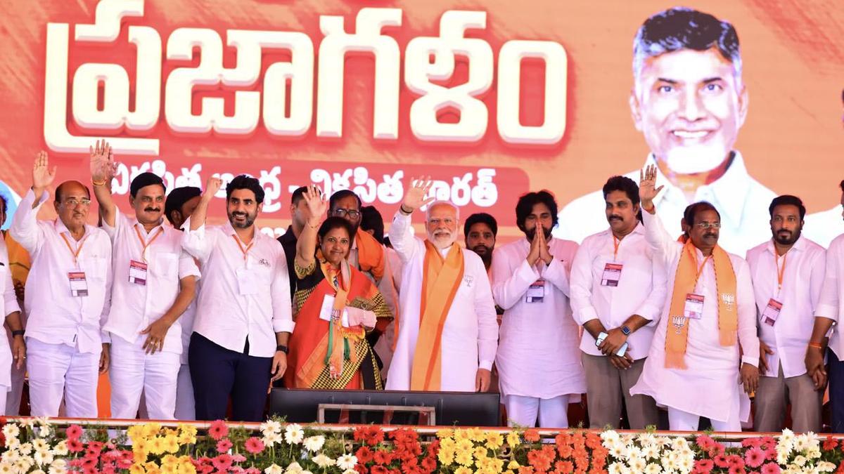 Corrupt YSRCP crippled AP, double-engine govt needed for revival, says Modi