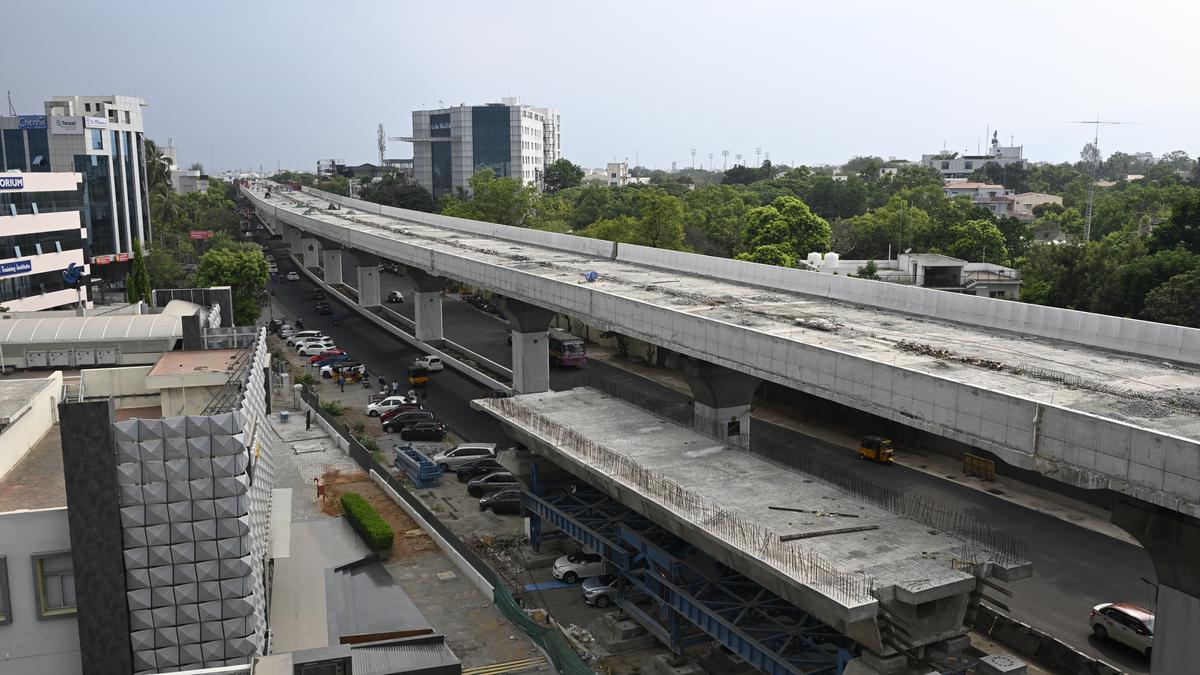 Highways Dept Completes 70% of Avinashi Road Flyover Work in Coimbatore