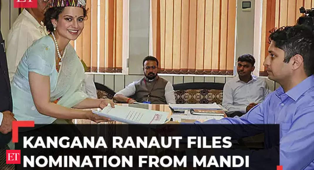 Kangana Ranaut Files Nomination from Mandi Lok Sabha Seat